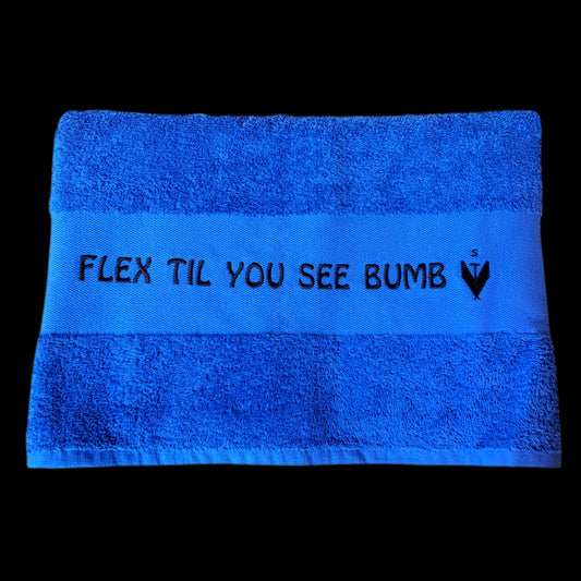 2. FLEX TIL YOU SEE BUMB - Serviette de sport
